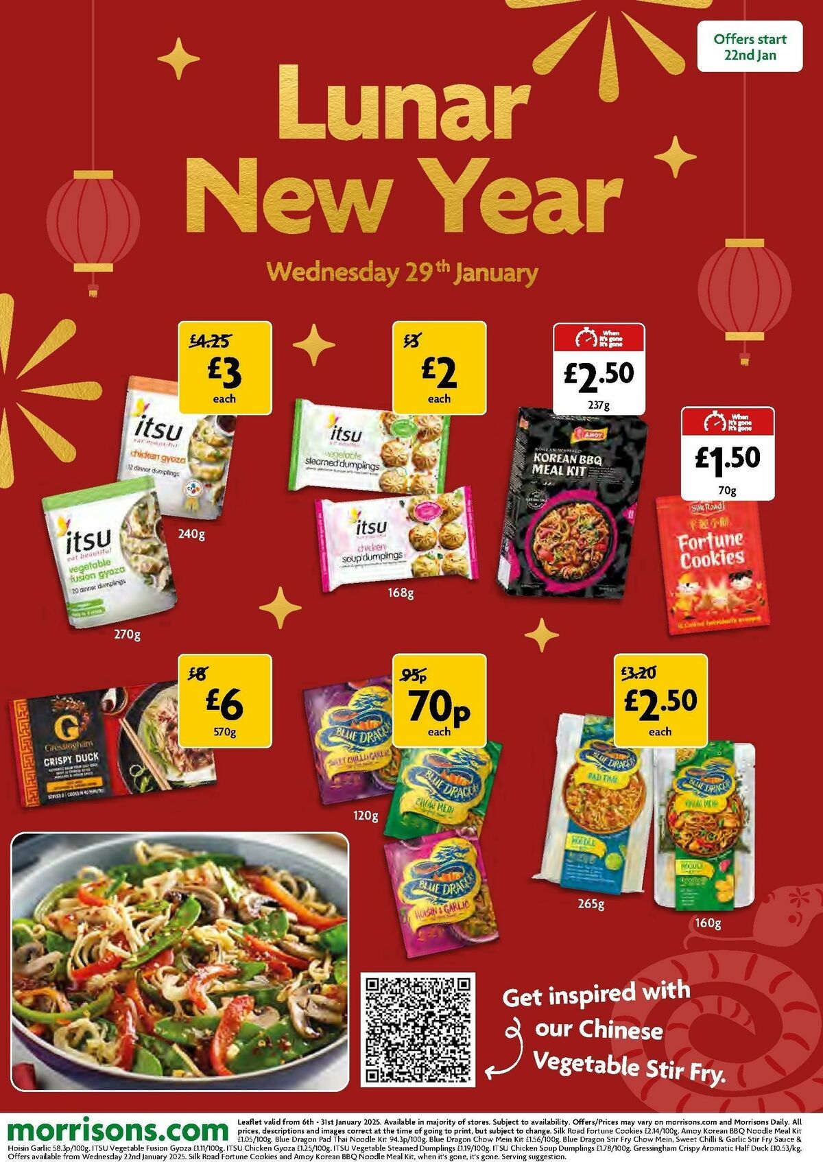 Morrisons Offers from 6 January