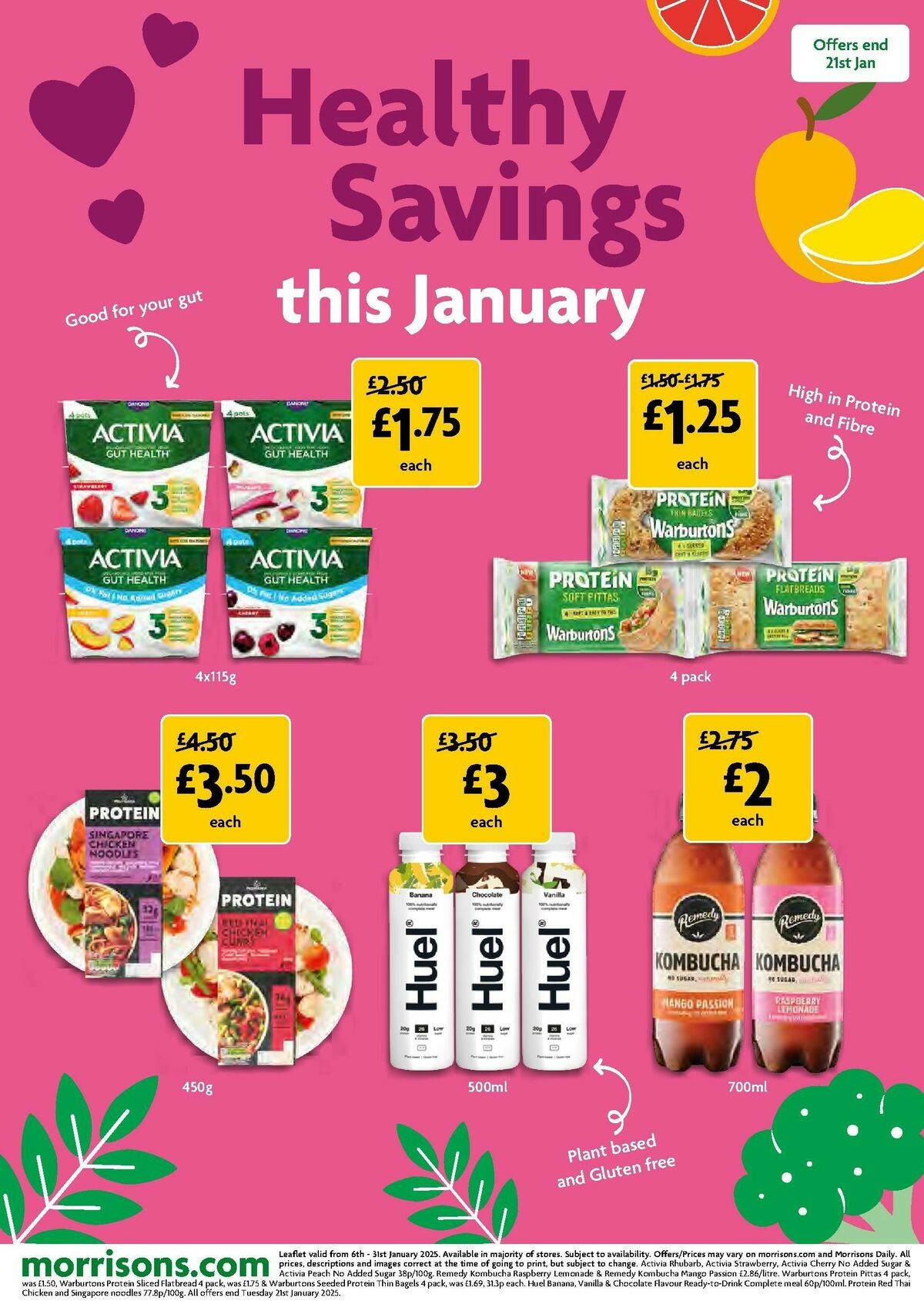 Morrisons Offers from 6 January