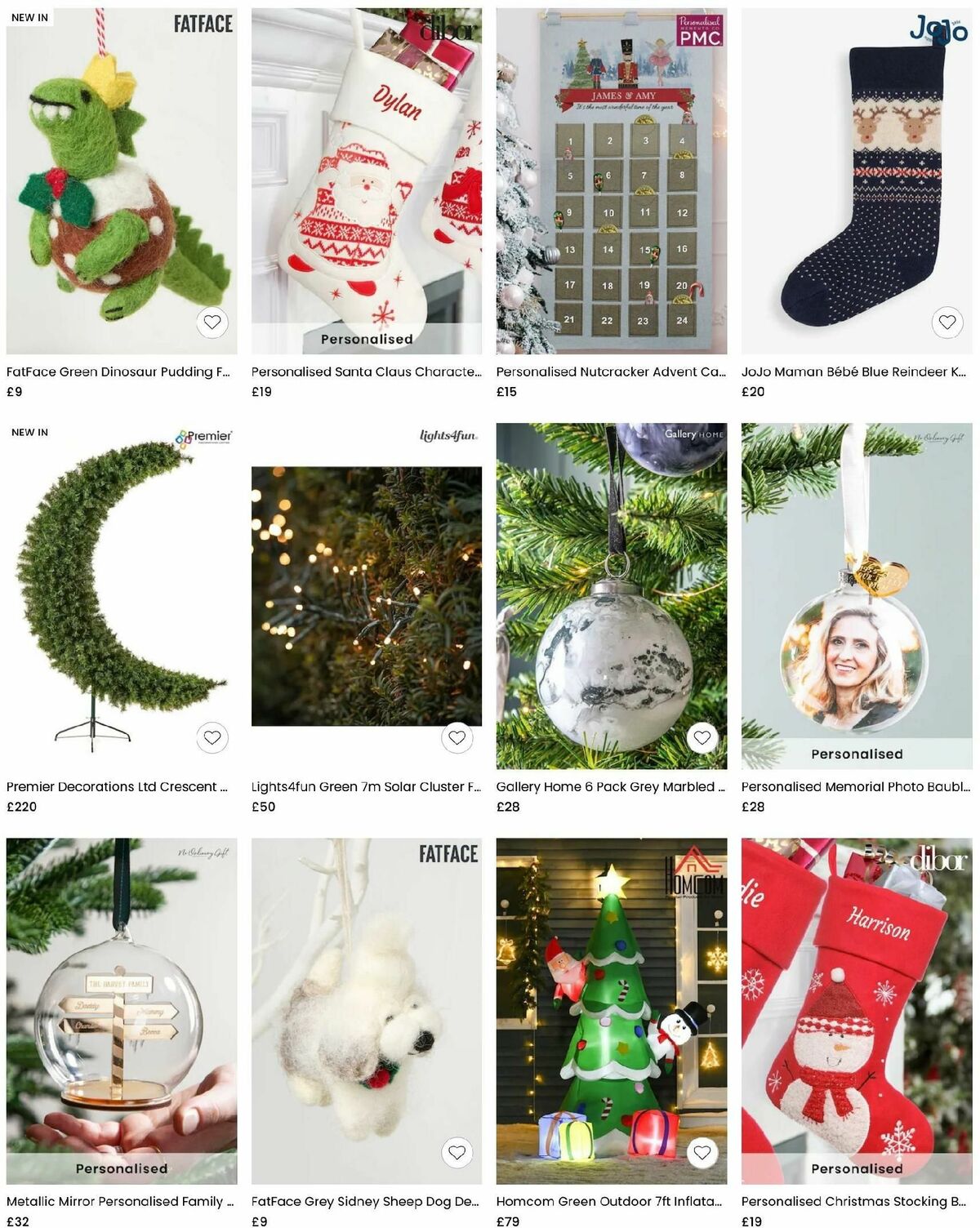 Next Christmas Decorations Offers from 22 November