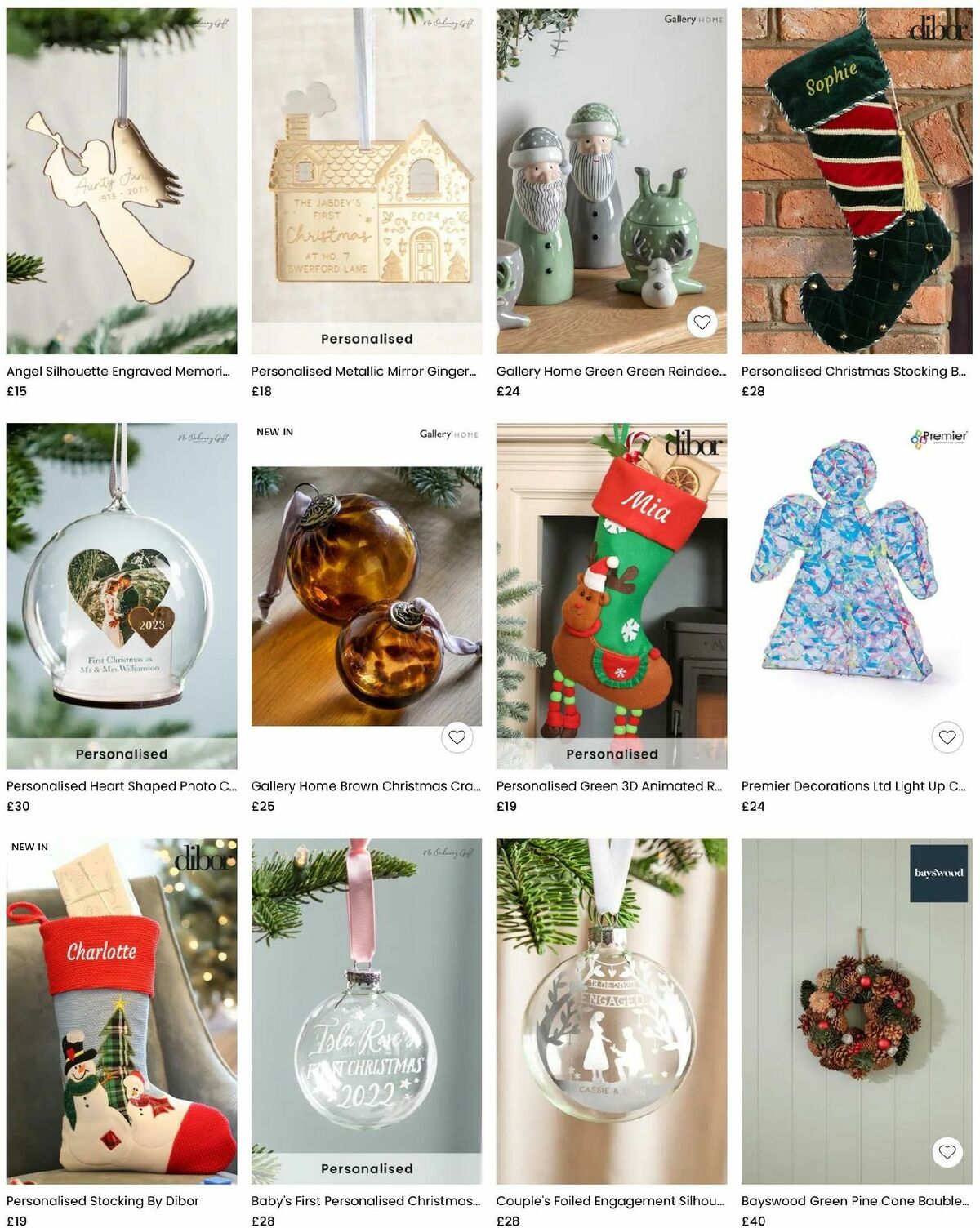 Next Christmas Decorations Offers from 22 November