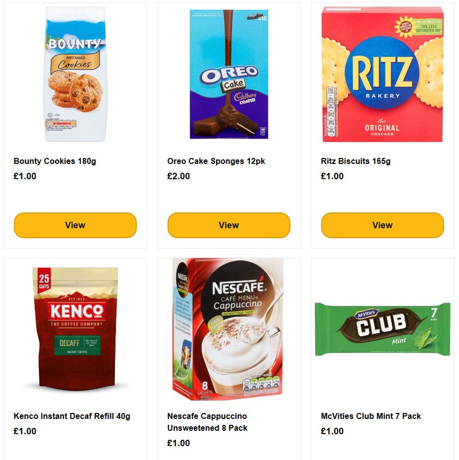 Poundland Offers from 26 May