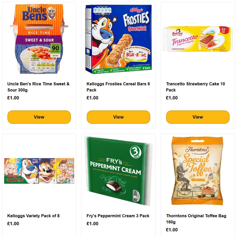 Poundland Offers from 26 May