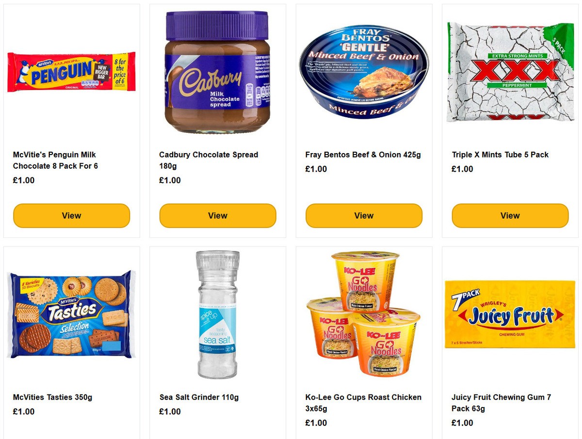 Poundland Offers from 26 May