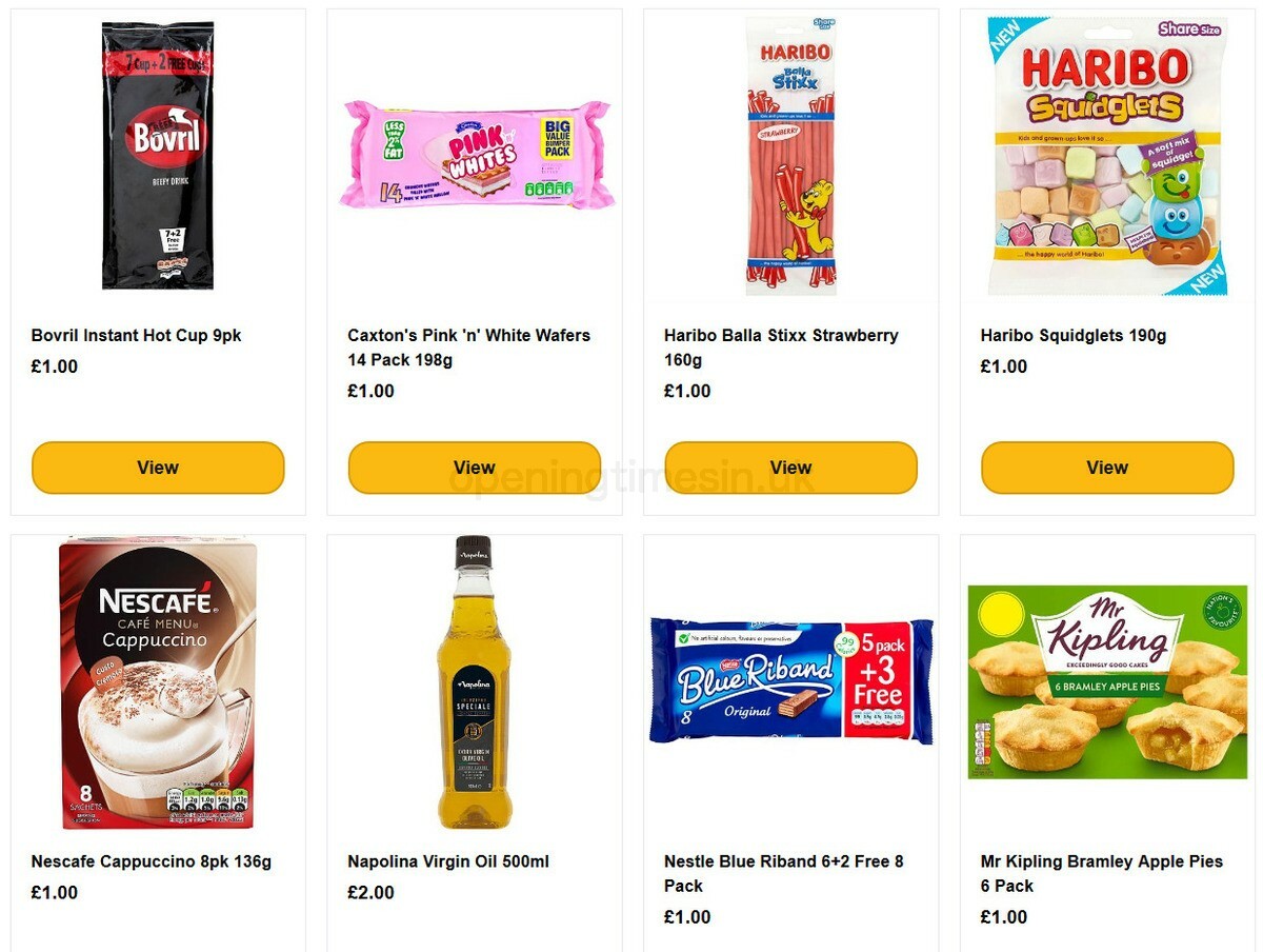 Poundland Offers from 4 August