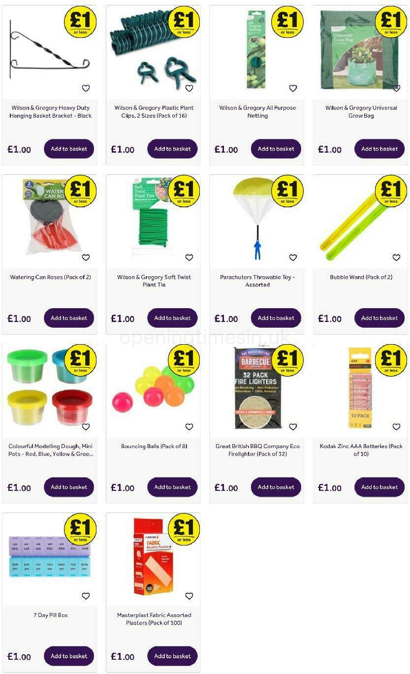 Poundland Offers from 17 April