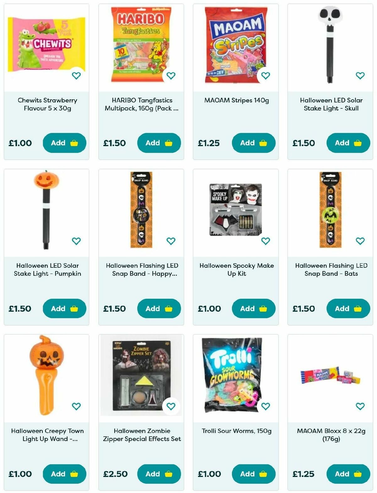 Poundland Happy Halloween Offers from 8 October