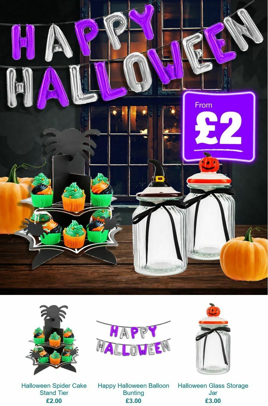 Poundland Happy Halloween Offers from 8 October