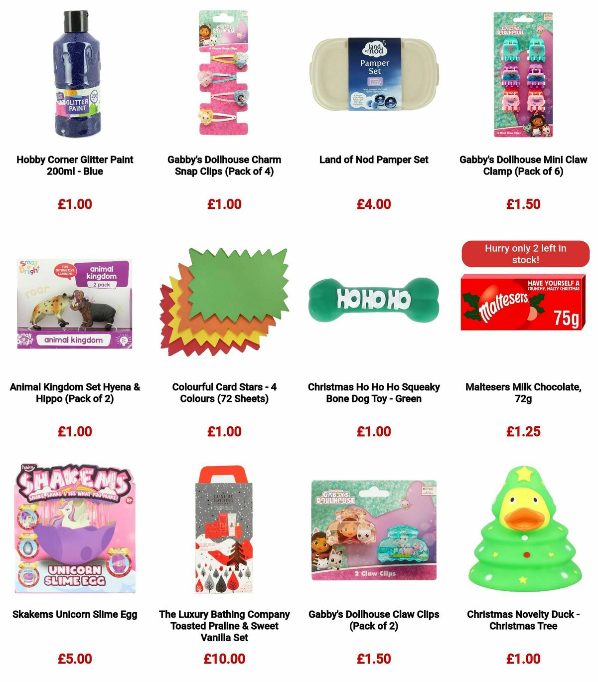 Poundland Offers from 11 December