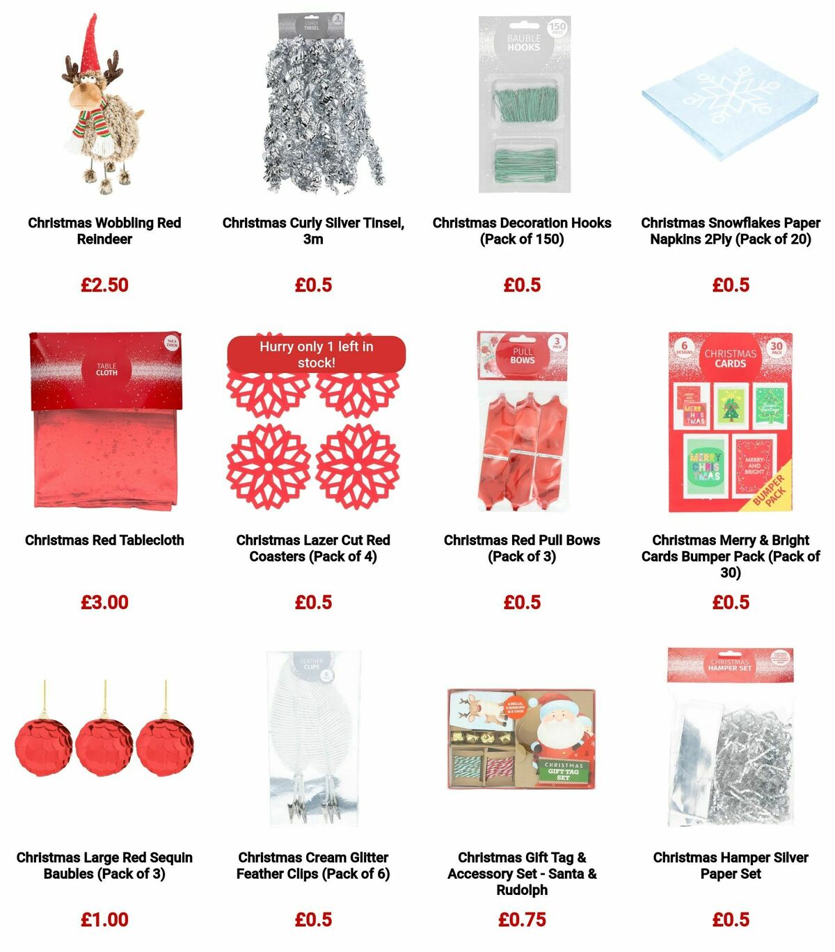 Poundland Offers from 26 December