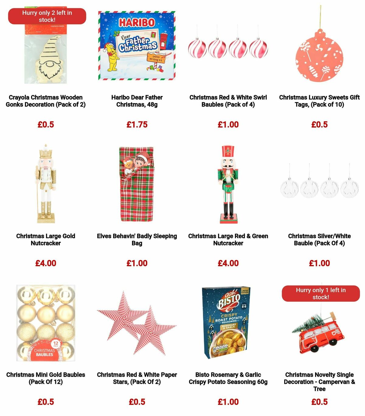 Poundland Offers from 26 December