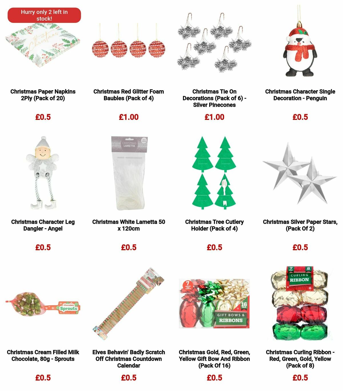 Poundland Offers from 26 December