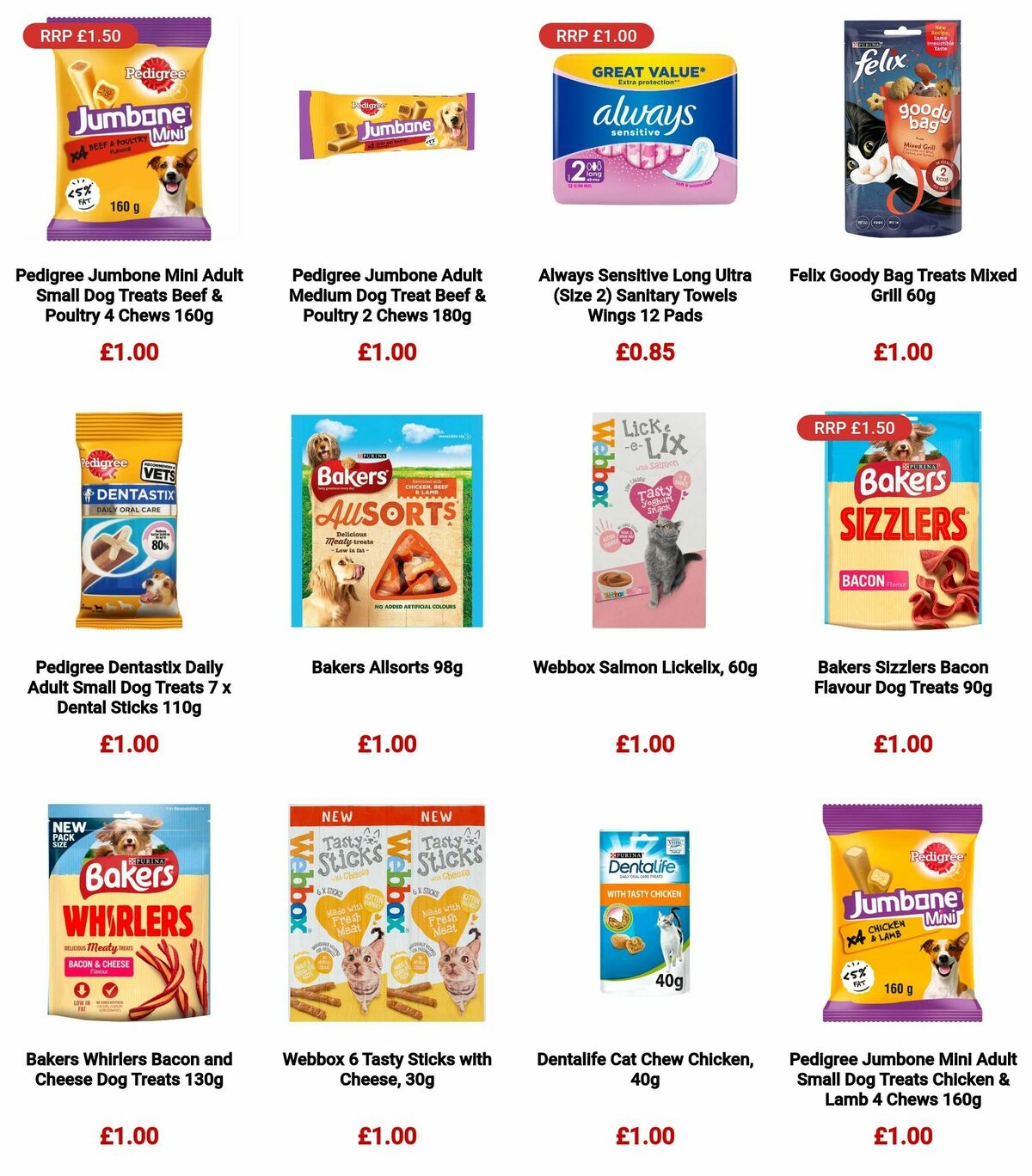 Poundland Offers from 8 January