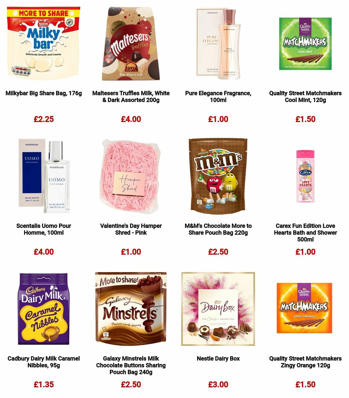 Poundland Valentine's Day Offers from 16 January