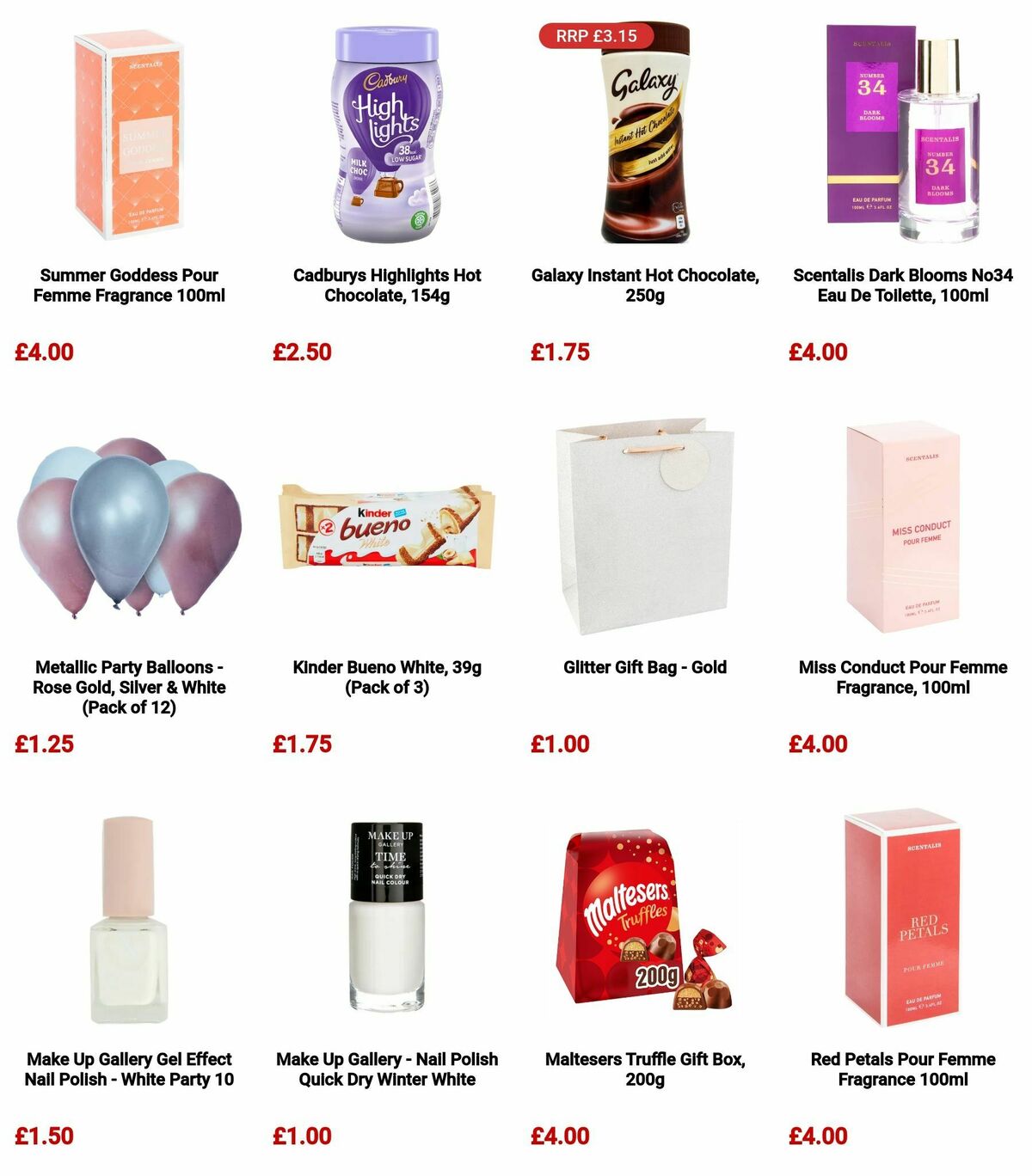 Poundland Mother's Day Offers from 20 February