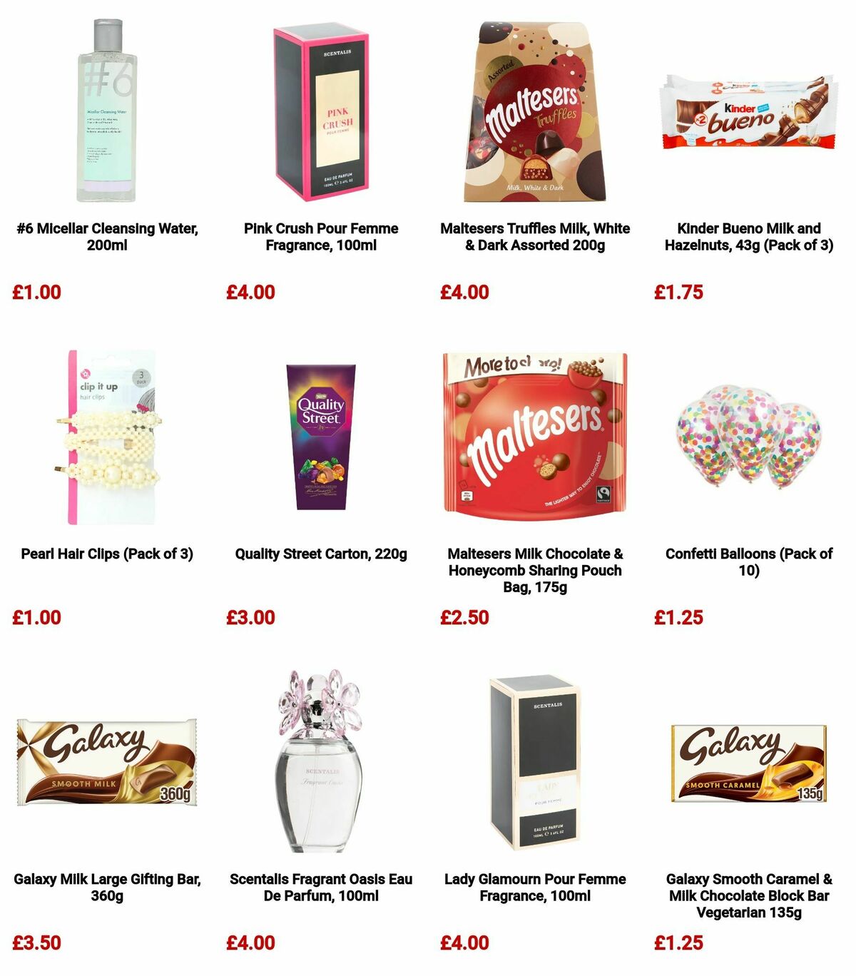 Poundland Mother's Day Offers from 20 February