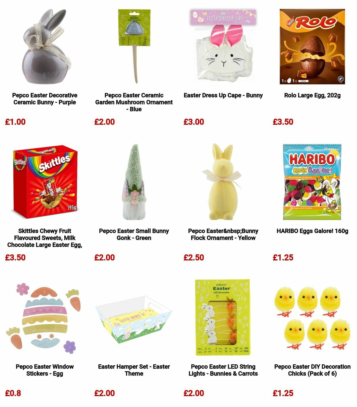 Poundland Easter Offers from 5 March