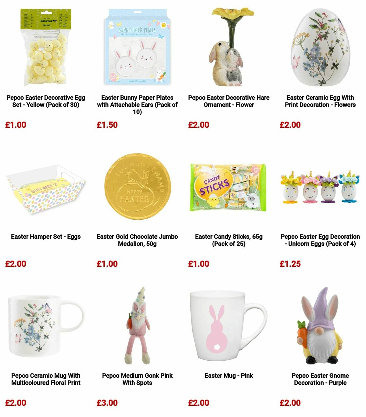 Poundland Easter Offers from 5 March