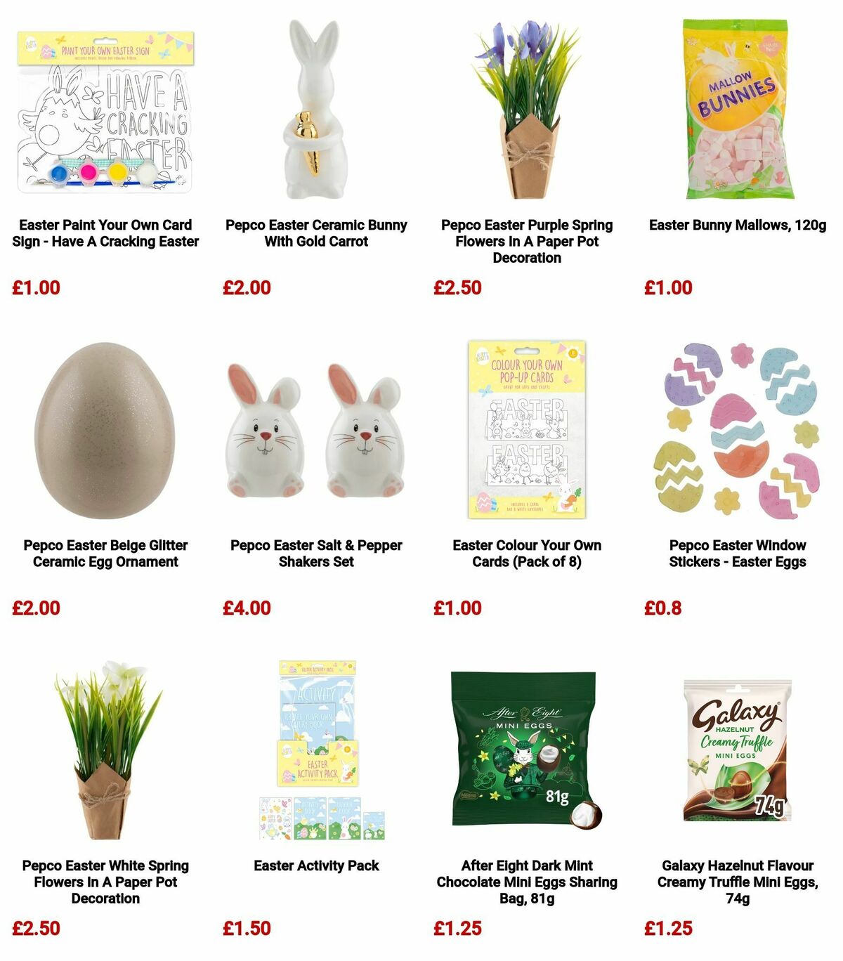 Poundland Easter Offers from 5 March