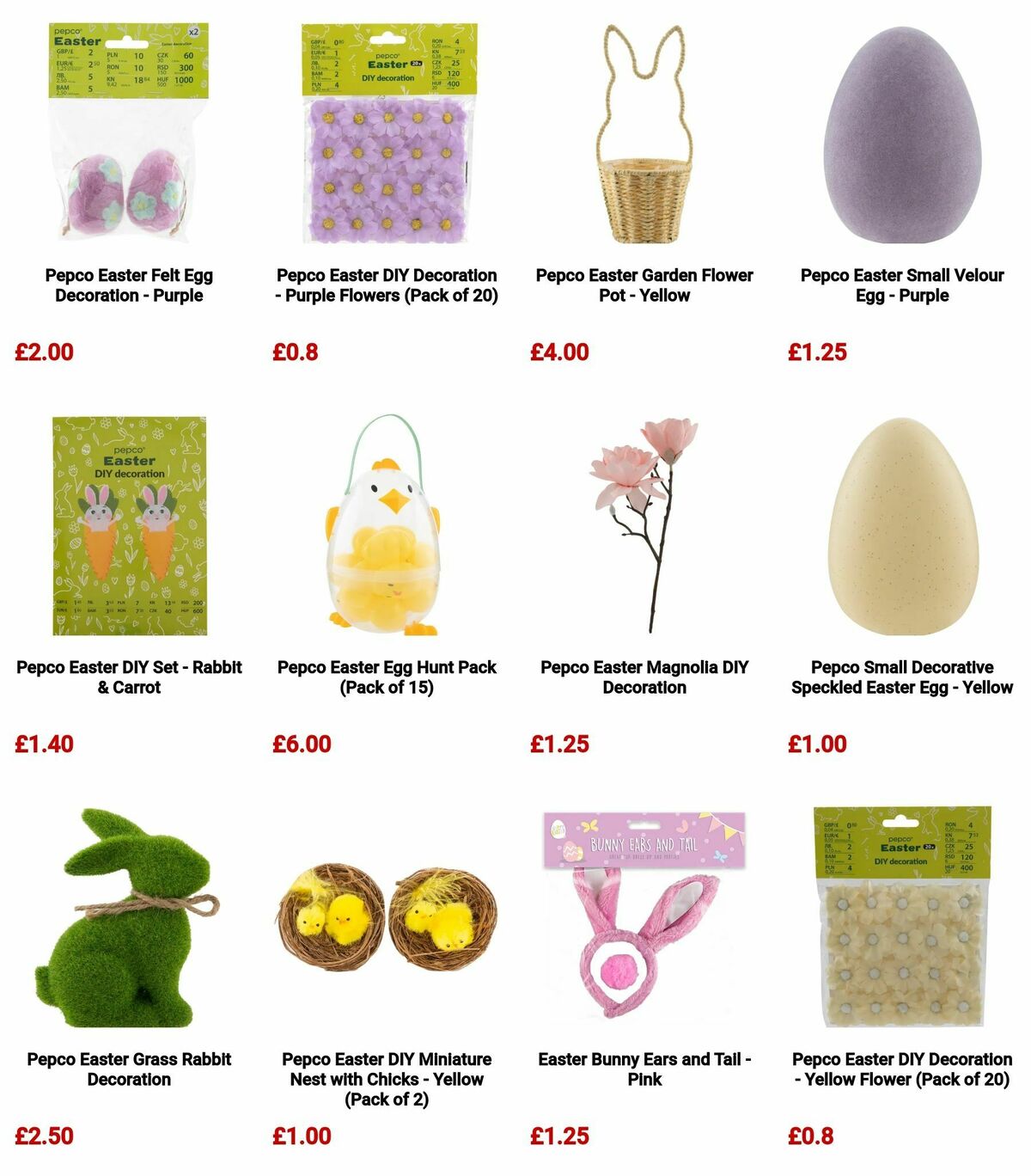 Poundland Easter Offers from 5 March