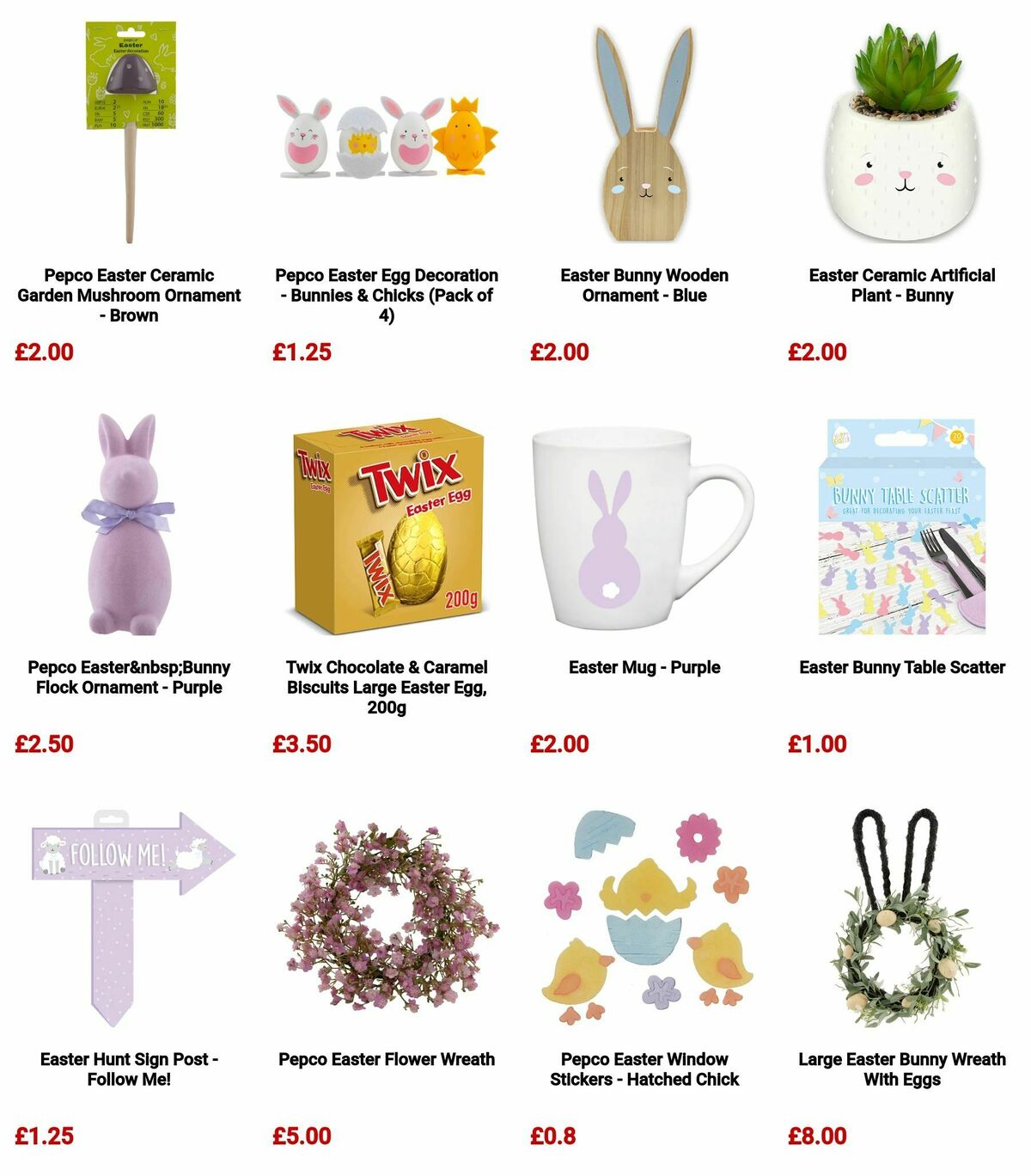 Poundland Easter Offers from 5 March