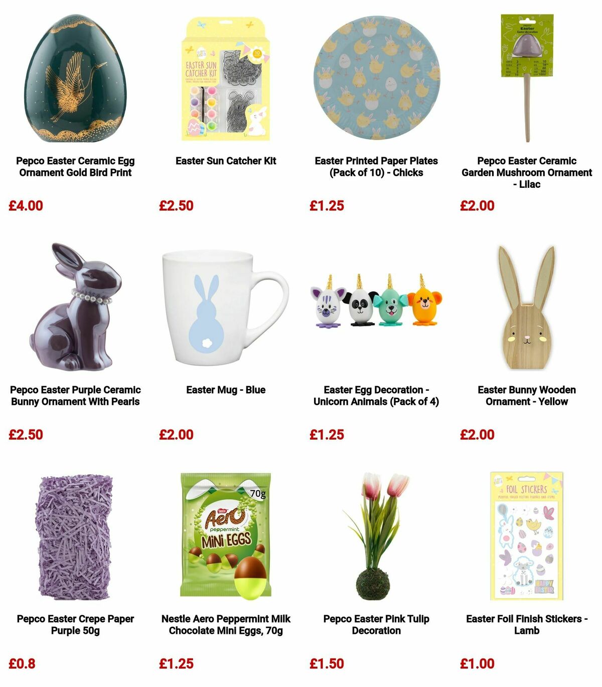 Poundland Easter Offers from 5 March