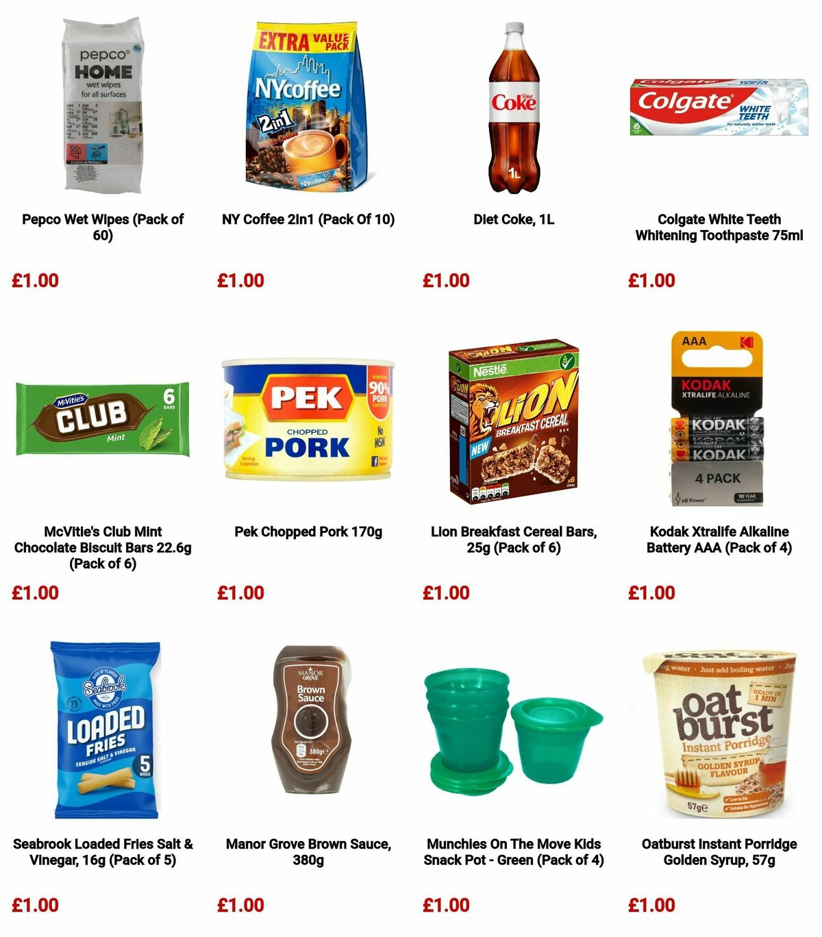 Poundland Offers from 30 April