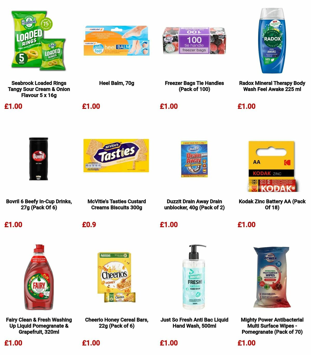 Poundland Offers from 30 April