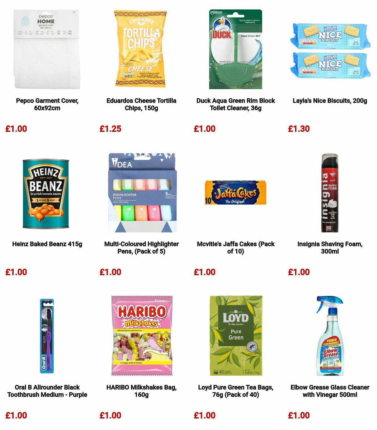 Poundland Offers from 30 April