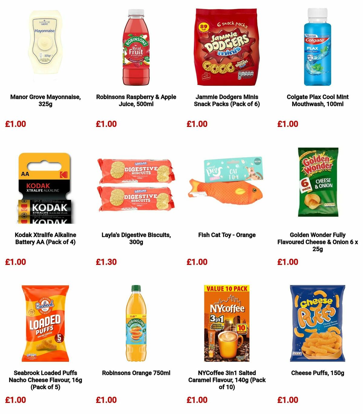 Poundland Offers from 30 April