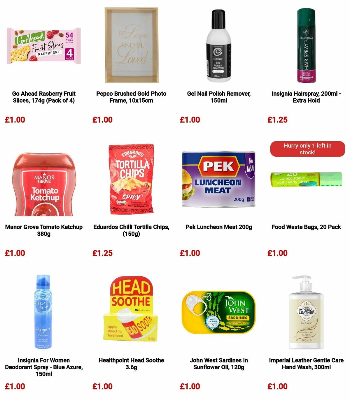 Poundland Offers from 30 April