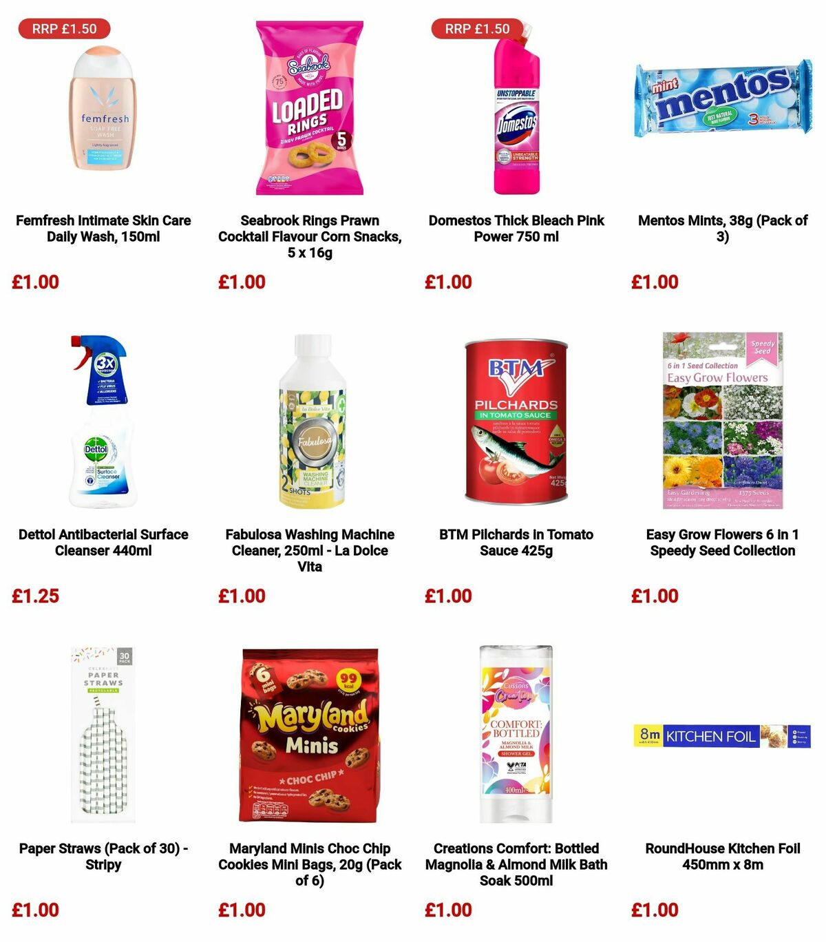 Poundland Offers from 30 April