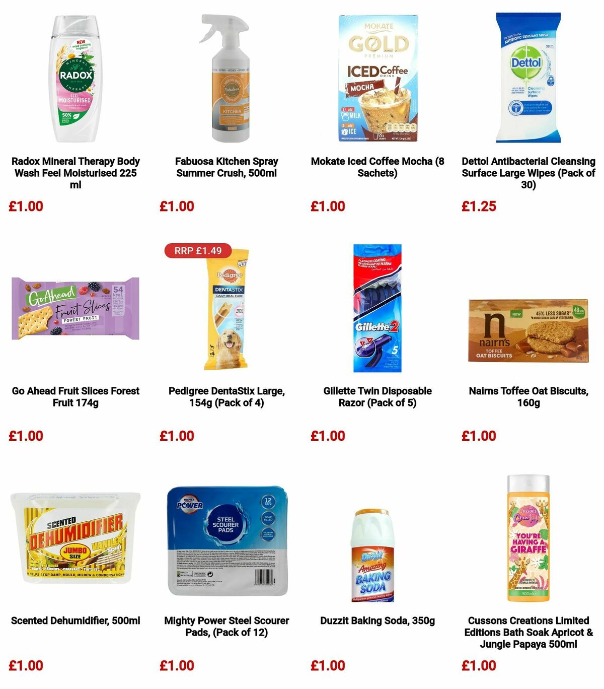 Poundland Offers from 30 April