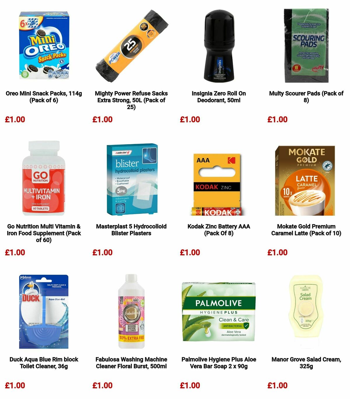 Poundland Offers from 30 April