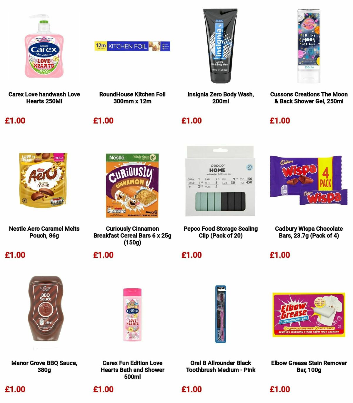 Poundland Offers from 30 April