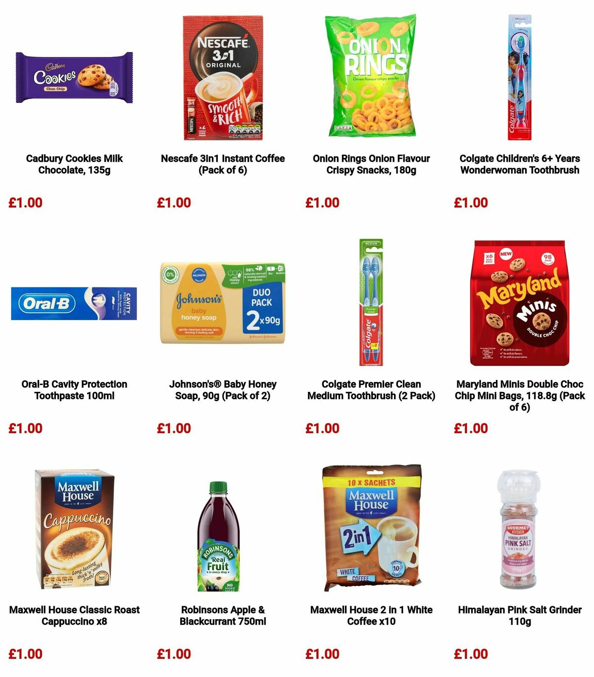 Poundland Offers from 30 April