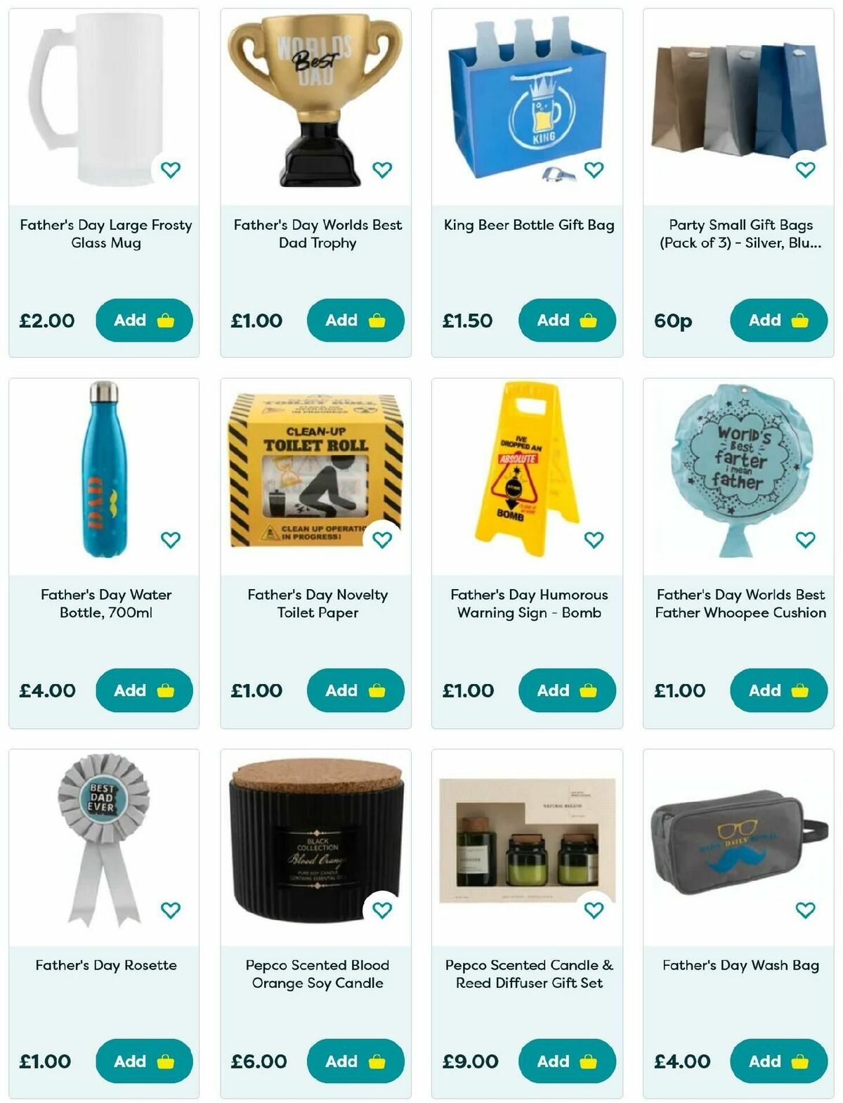 Poundland Father's Day Offers from 1 June