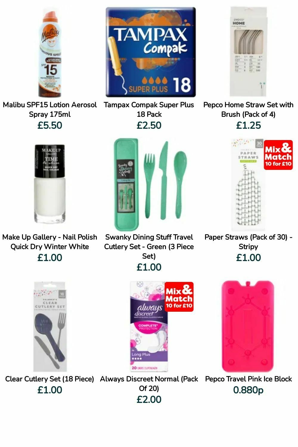 Poundland Offers from 28 June