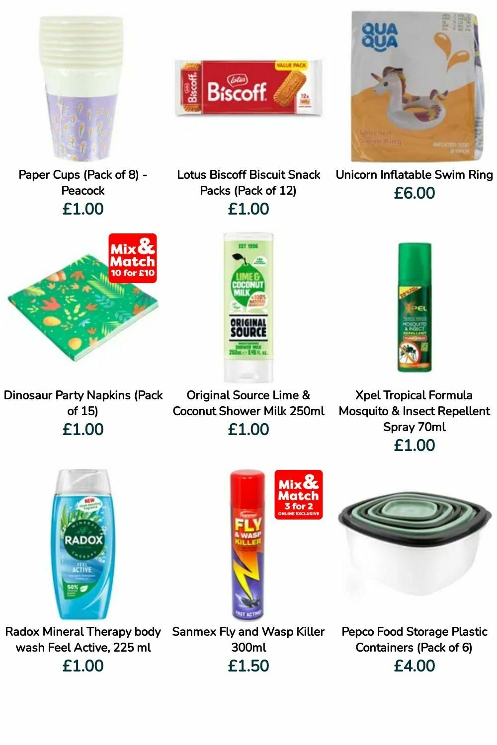 Poundland Offers from 28 June