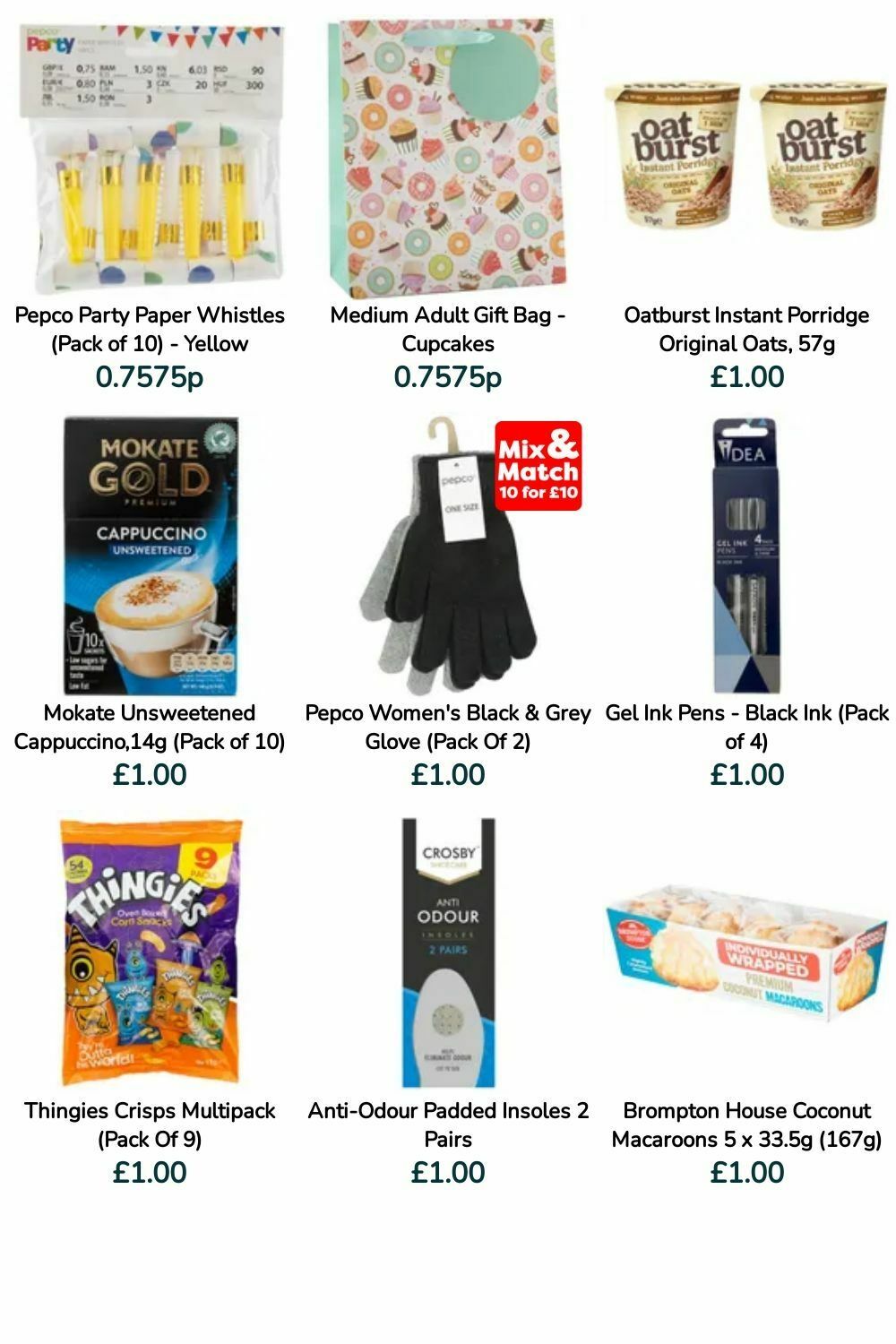 Poundland Offers from 9 July