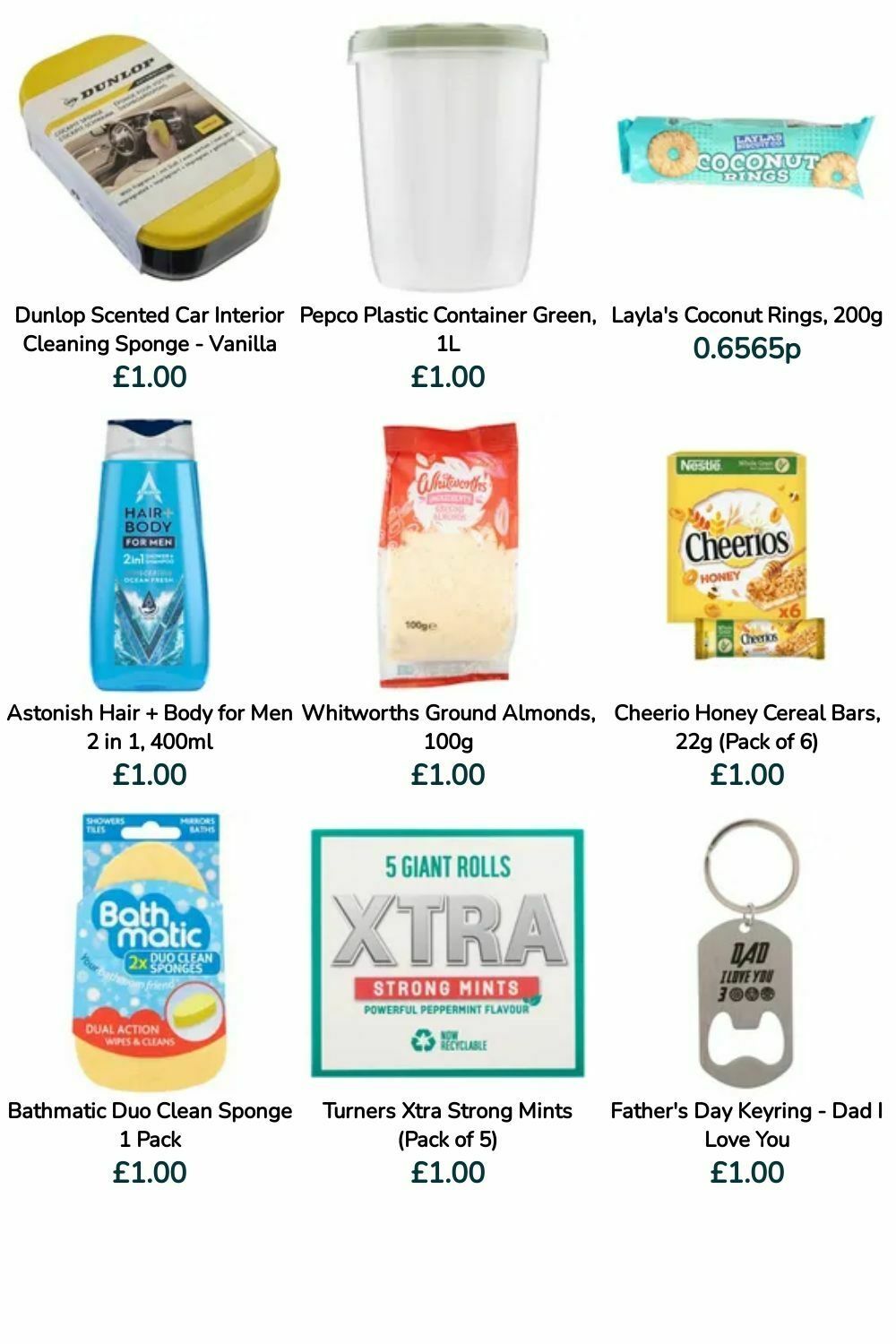 Poundland Offers from 9 July