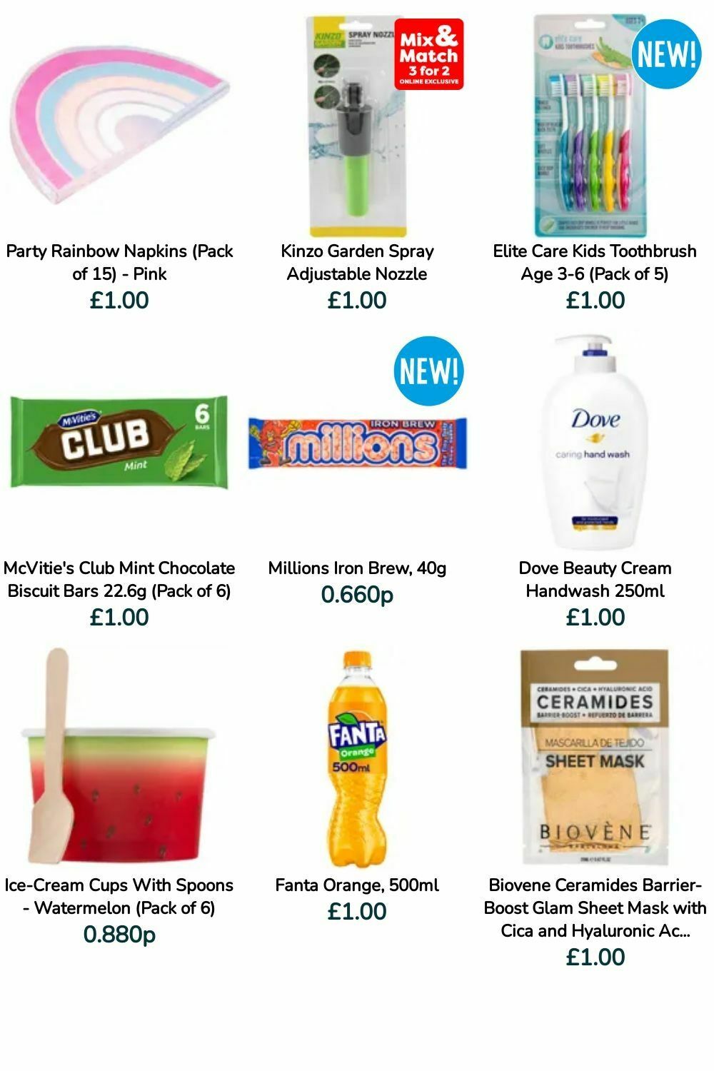 Poundland Offers from 9 July