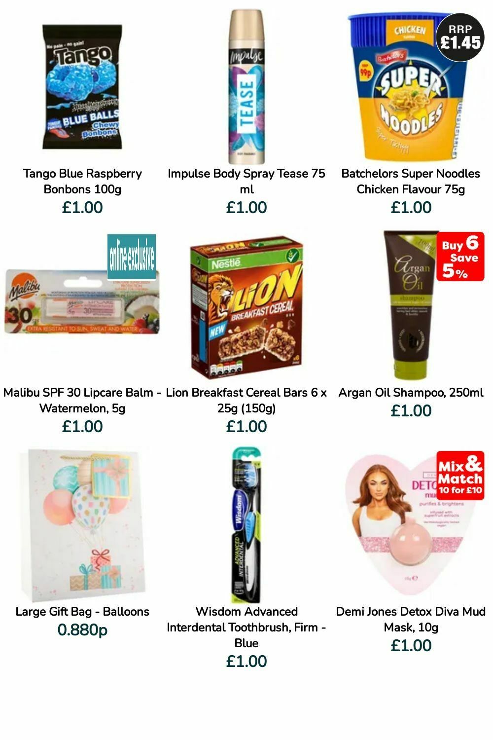 Poundland Offers from 9 July