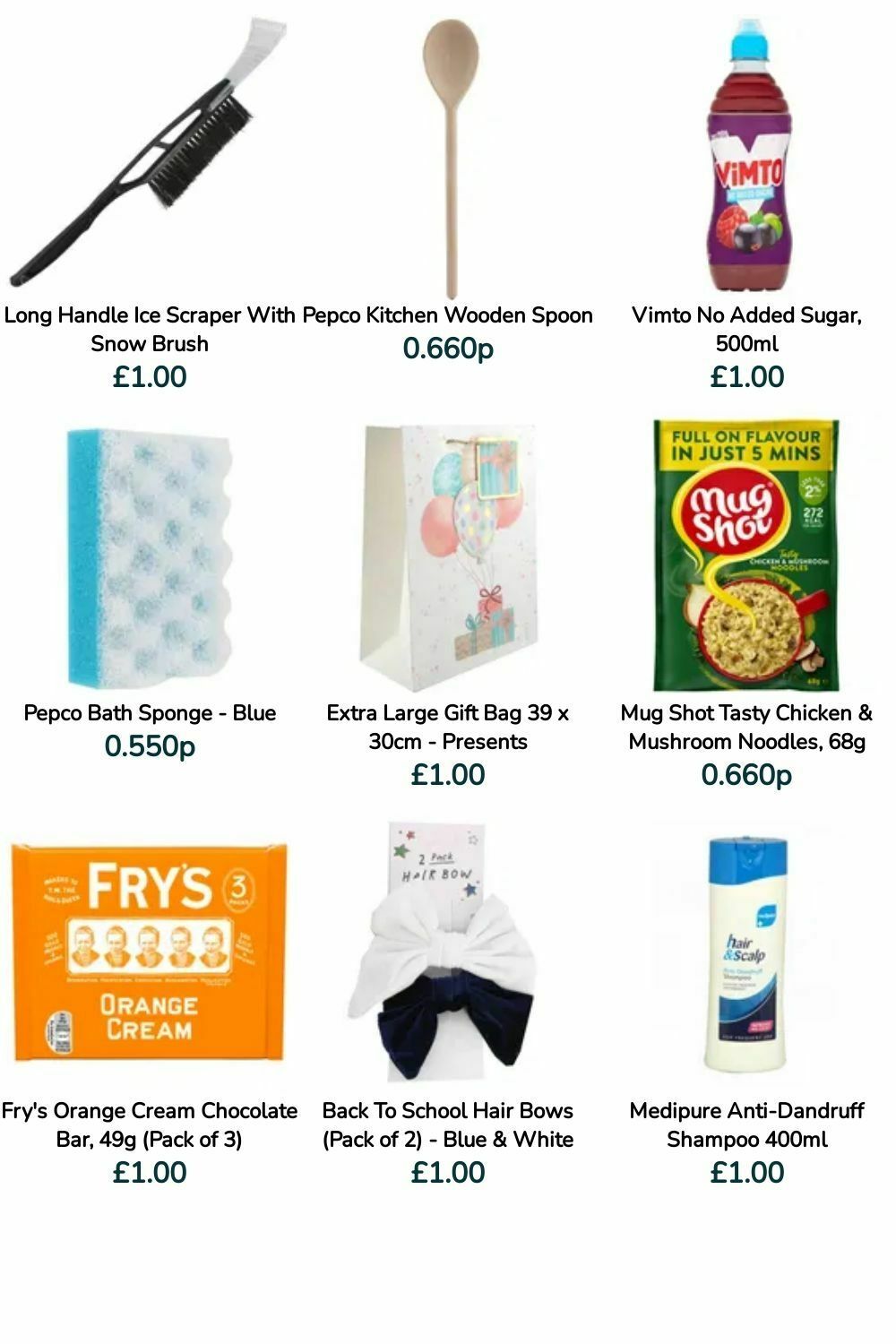 Poundland Offers from 9 July