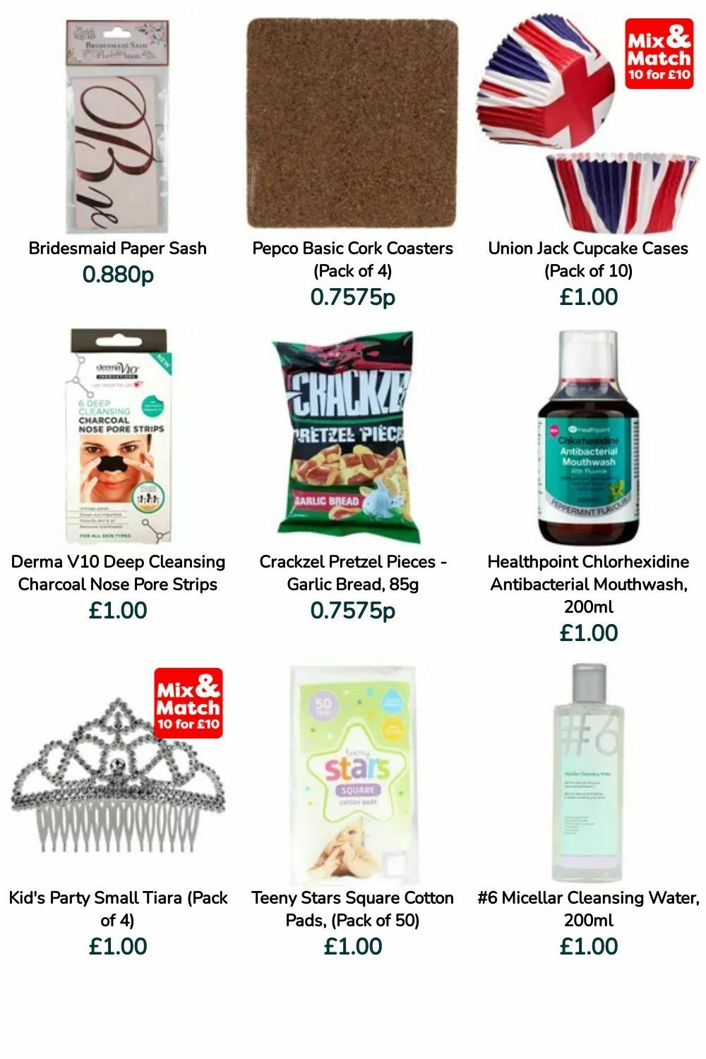 Poundland Offers from 9 July