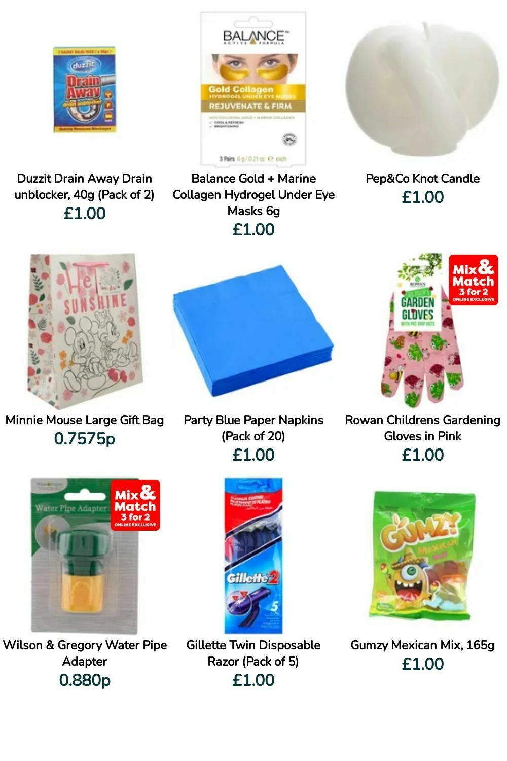 Poundland Offers from 9 July