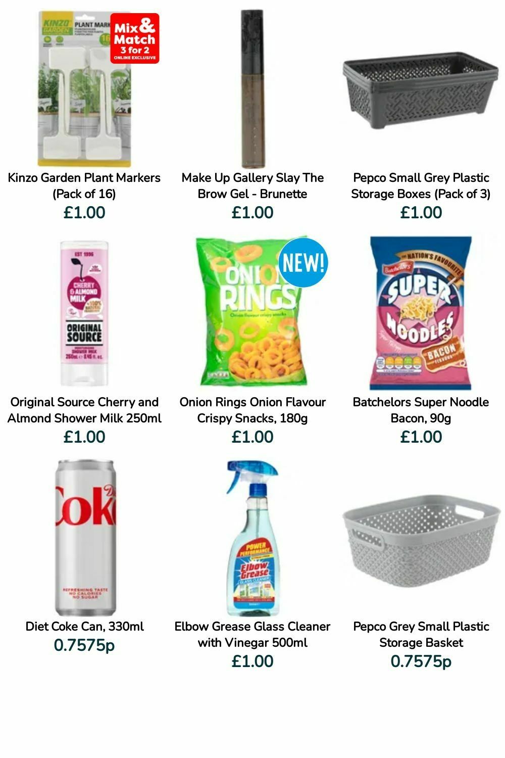 Poundland Offers from 9 July