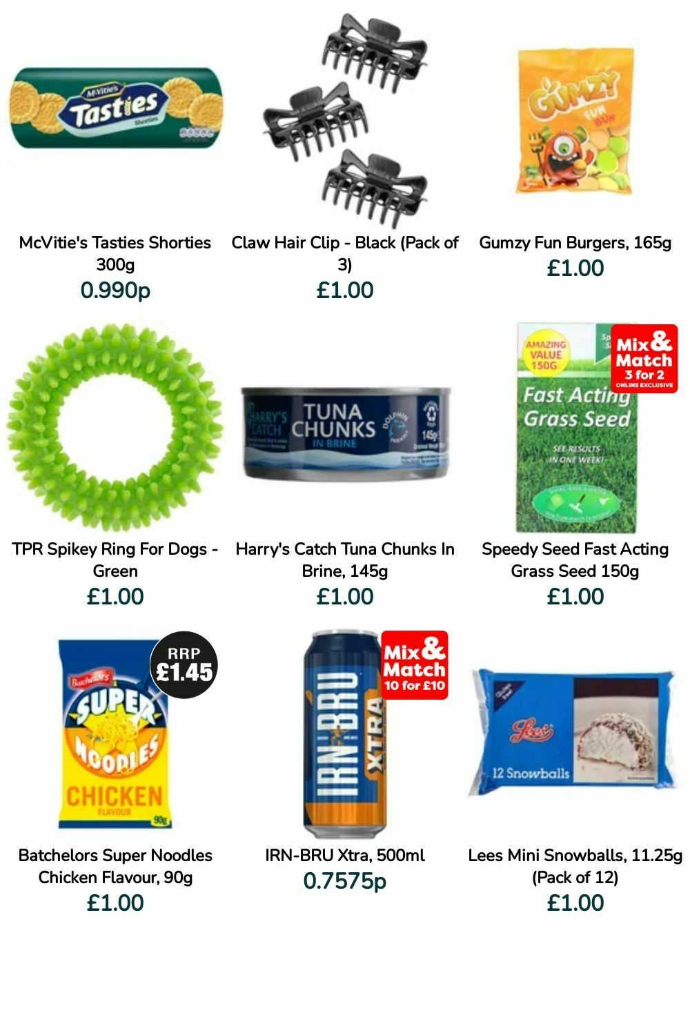 Poundland Offers from 9 July