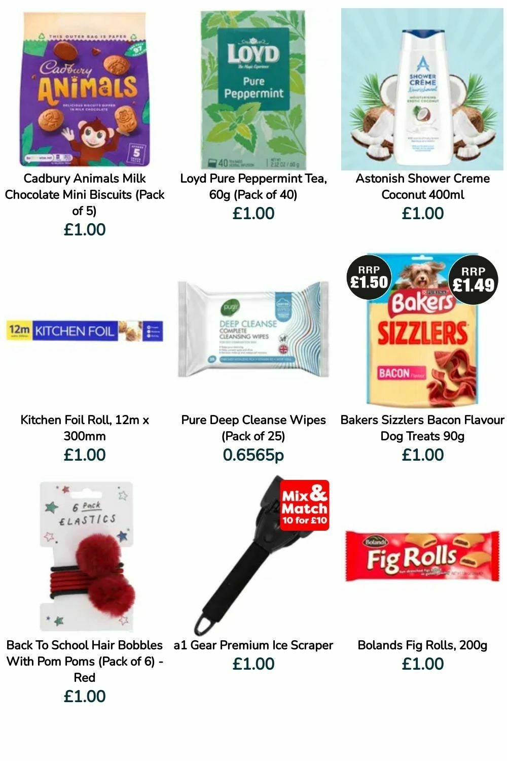 Poundland Offers from 9 July