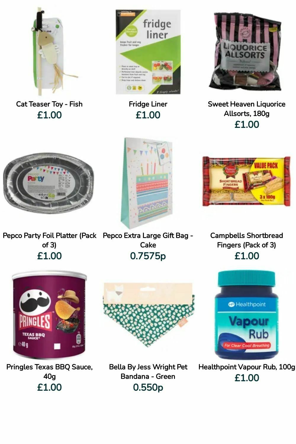 Poundland Offers from 9 July