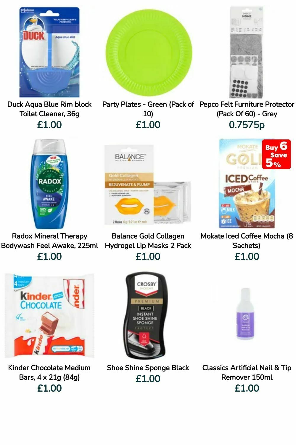 Poundland Offers from 9 July